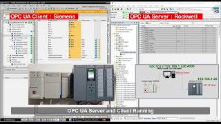 EP05.  OPC UA  Part 2. OPC UA Server(Rockwell) and OPC UA Client(Siemens)