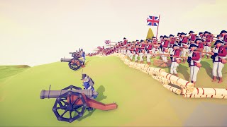 CAN BRITISH SOLDIERS HOLD BASE? - Totally Accurate Battle Simulator TABS