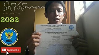 Cara membuat Surat Keterangan Bebas Narkoba NAPZA 2022