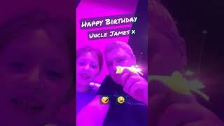 "Happy birthday Uncle Jolly" xx (Your chicken language) 🤣😂😅😂