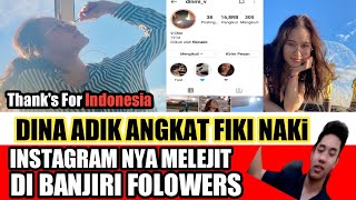 Instagram Dina Adik Angkat Fiki Naki Di Banjiri Folowers-Ome.TV Internasional