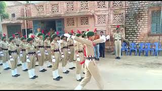 15 Aug Army NCC cadets Parade  ... Bangur college NCC Coy Pali.... Nation First NCC