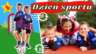 DZIEŃ SPORTU! AKTYWNOŚĆ, RYWALIZACJA I ZABAWA! BRACIA SZMYT BAJKI DLA DZIECI