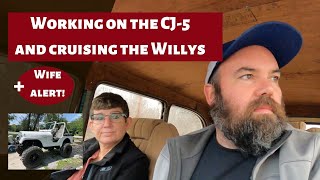 Fixing the CJ-5 oil leak and cruising the willys!