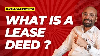 What is a lease deed ?