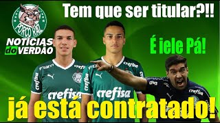 JÁ ESTÁ CONTRATADO O SUBSTITUTO! PALMEIRAS NA PONTA DE TUDO!!