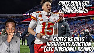 REACTION TO Kansas City Chiefs vs Buffalo Bills Game Highlights | 2023 NFL Divisional Round