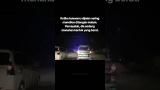 Alasan supir sering telfonan tiap malam