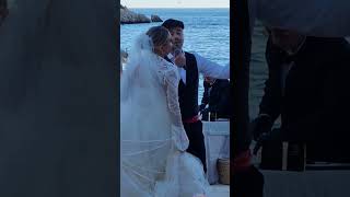 Wedding Destination Italy - Scopello Tonnara - Sicily - violinista Artale plays Wrecking Ball