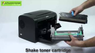 Epson AcuLaser M1200 Toner Cartridge Replacement - user guide (C13S050520/ 1/3)