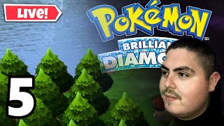 Pokemon Brilliant Diamond Lets Play/Walk Through Live Stream Part 5