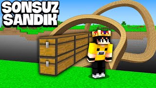 Minecraft'ta SONSUZ SANDIK İLE SALAK KARDEŞİMİ TROLLEDİM!!