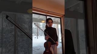 Snowman Sia on violin #shorts