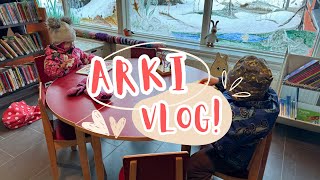 ARKIVLOG 🥰 Ruokaostoksia ja kirjastossa taaperoiden kanssa 🤩