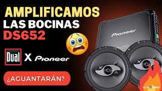 Amplificamos las bocinas DUAL DS652 ... ¿Aguantarán? 😱 🔥 🔊