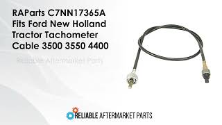 C7NN17365A 39 in Tach Cable Fits Ford Tractor 2000 2110 2120 2150 2300 2310 3000