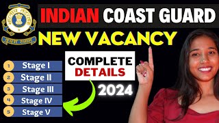 Indian Coast Guard New Vacancy 2024 | Coast Guard Assistant Commandant Vacancy 2024