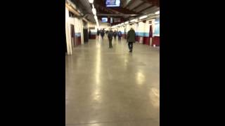 Walking to my seat at Upton Park