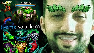 IVERN DA BUILD VERDE FUMANDO GERAL KKKKKKKKK