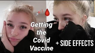 COVID VACCINE VLOG! I GOT SICK..