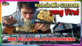 Nyobain mie GACOAN yang VIRAL. Mie Pedas No.1 Di Indonesia..!! #vlog #mie #mukbang