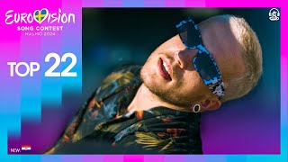 Eurovision 2024: Top 22 (New: 🇭🇷 Croatia)