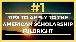 Dr.Saoussen Cheddadi |Tips to apply to the American Scholarship  Fulbright  التقديم لمنحة فولبرايت