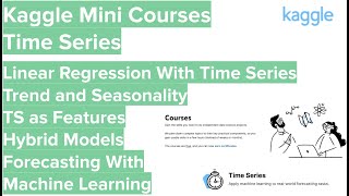 Kaggle Mini Courses - Time Series Part 1/2