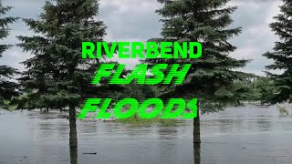 FLASH FLOODS AT RIVERBEND || TORNADO WARNING || LIFE IN CANADA