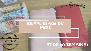 [FEVRIER] REMPLISSAGE DU MOIS | MOIS BLANC