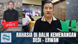 Rahasia Di Balik  Dedi Mulyadi Erwan Setiawan Unggul di Pilgub Jabar I JABAR UPDATE