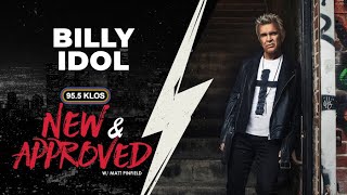 Billy Idol Speaks with Matt Pinfield About His Walk of Fame Star on New & Approved