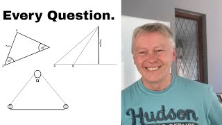 Sine Rule - All the Questions Grade 7 GCSE Maths