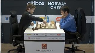 MAGNUS CARLSEN VS HIKARU NAKAMURA | BLITZ CHESS 2017 - NORWAY CHESS 2017 [HD]