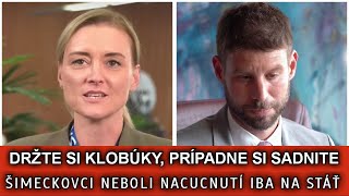 DRŽTE SI KLOBÚKY, PRÍPADNE SI SADNITE. ŠIMEČKOVCI NEBOLI NACUCNUTÍ IBA NA ŠTÁT.