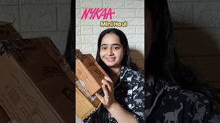 Mini Nykaa Haul Unboxing ✨ #minihaul #nykaahaul #shorts