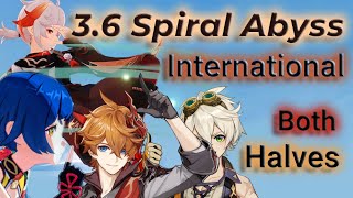 3.6 Spiral Abyss | Childe International Both Halves