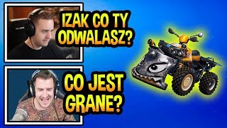 IZAK ORAZ LEH I ICH PROBLEMY Z QUADAMI W FORTNITE! 😂🤣 & ( SHOTY FORTNITE )