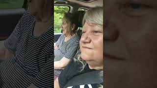 Me and momma telling story's,etc...on a drive.