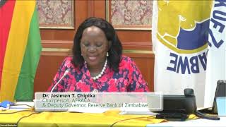 Acceptance speech by Dr. Jesimen T. Chipika, new AFRACA Chairperson