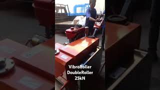 #vibroroller #mesinroller #mesinperatatanah Vibro roller dobel drum diesel 25kN