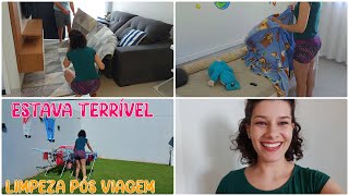 ESTAVA TERRÍVEL| LIMPEZA PÓS VIAGEM| PEGUEI P/ MIM🤭VOU TRANSFORMAR E VAI FICAR LINDO| Amanda Maria