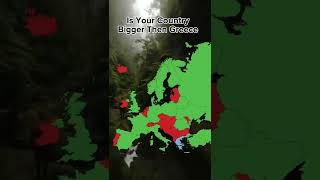 Is Your Country Bigger Then Greece? #viral #geography #greece