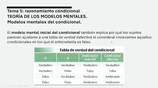 Psicología del Pensamiento UNED - Tema 5, Parte 3