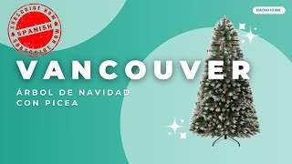 Cómo Decorar Tu Árbol De Navidad Estilo Otoñal: Naomi Home | Vancouver Árbol de Navidad Con Picea