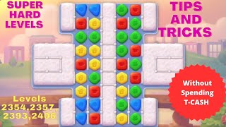 TOWNSHIP!! Puzzle Gameplay|Hard Levels 2354,2357,2393,2406 |Tips and Tricks|Without spending T-CASH