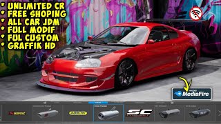 Bisa Bodykit🔥Game Balap JDM Modifikasi Graffik HDR Bebas Pilih Mobil Terbaik