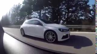 Vw Scirocco R on the road- scirocco sicilia