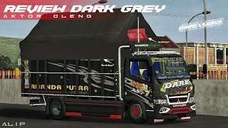 REVIEW TRUCK DARK GREY!! TERPAL UNIK😱!! #ReviewMods