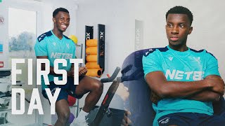 Eddie Nketiah's First Day | Behind the scenes